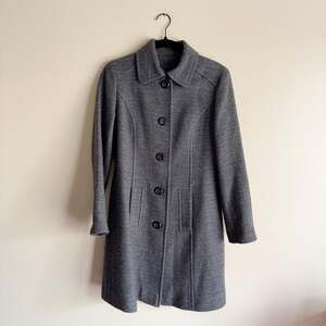 Mag Grey Wool Single Breast Lined Wool Coat Size 38 or Medium Jacket